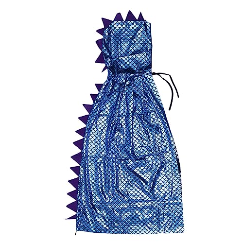 ifundom 1 Stück Halloween-Dinosaurier-Umhang Umhang Halloween -Dekorationen Dinosaurierkostüm Kap Halloween umhang Halloween Costume Dinosaurier Umhang Performance-Mantel Stoff Blue von ifundom