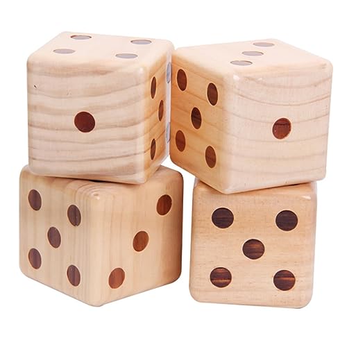 ifundom 1 Stück Holzwürfel Jumbo Sortiert Riese groß Erwachsene outdoorspielzeug Outdoor KTV- Outdoor настольные игры Spiel Bambus ifundom 1 Stück Holzwürfel Jumbo Sortiert Riese groß Erwachsene outdoorspielzeug Outdoor KTV- Outdoor настольные игры Spiel Bambus von ifundom