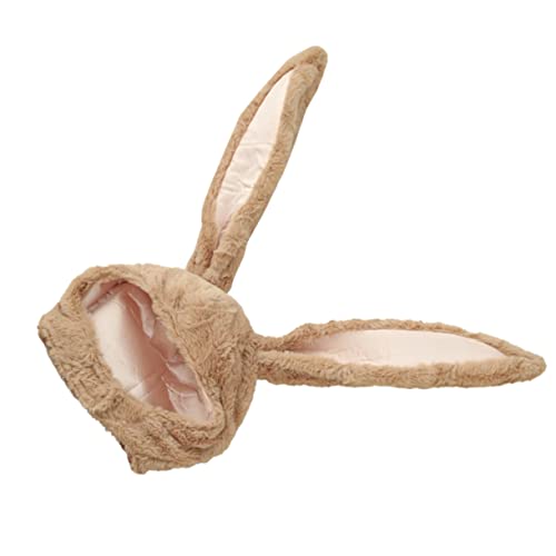 ifundom 1 Stück Hut Mit Hasenohren Partykostümzubehör Kaninchen Party Lustiger Kopfschmuck Geburtstagshut Sombrero Geburtstag Kostüm Hut Katze Geburtstagskostüm Brown Plüsch von ifundom