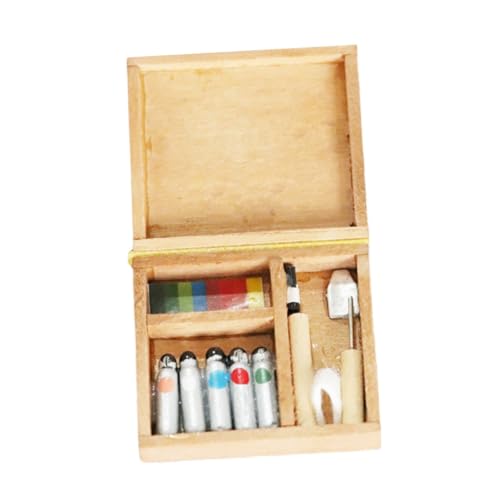 ifundom 1 Stück Karton Mini Pigment Box für kinderspielzeug kinderknallzeug Miniature House Toy lustiges DIY Toy Mini-Tischdekoration Mini-Dekoration Holz ifundom 1 Stück Karton Mini Pigment Box für kinderspielzeug kinderknallzeug Miniature House Toy lustiges DIY Toy Mini-Tischdekoration Mini-Dekoration Holz von ifundom