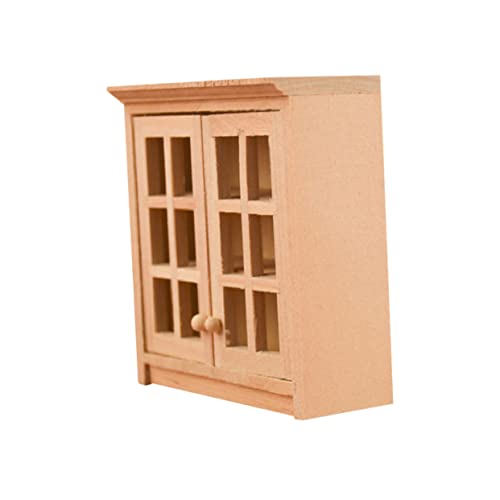 ifundom 1 Stück Kleiner Hölzerner Kabinett Modell Schmückung Mini Mini Möbel Modell Handwerk von ifundom