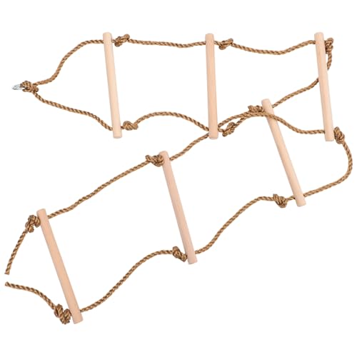 ifundom Holzleiter-Spielzeug Für Jungen Und Mädchen Kletterspielzeug Outdoor-freizeitbedarf Robuste Konstruktion ifundom Holzleiter-Spielzeug Für Jungen Und Mädchen Kletterspielzeug Outdoor-freizeitbedarf Robuste Konstruktion von ifundom