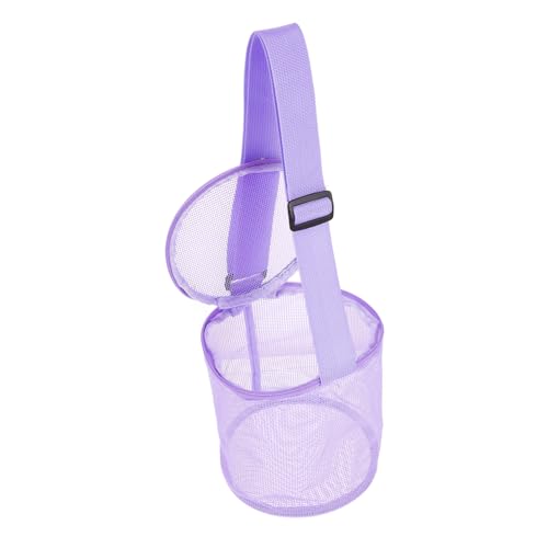 ifundom Atmungsaktive Netz-Strandtasche Für Spielzeug Aufbewahrungstasche Mit Muscheln Großes Fassungsvermögen Für Jungen Und Mädchen von ifundom