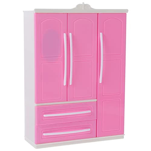 ifundom 1 Stück Puppengarderobe Babypuppen Für Babys Kleiderschrank Kleiderschrank Babys Puppen Mini Kinderspielzeug Mädchenspielzeug Mädchenspielzeug Babyschrank Puppenkleidung von ifundom