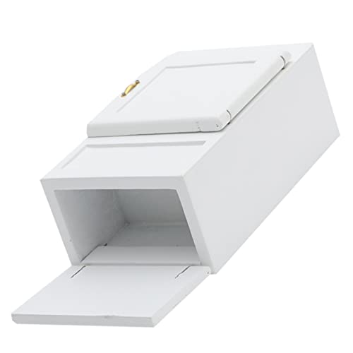 ifundom 1 Stück Puppenhaus Dekoration Mini Kühlschrank Puppenhaus Möbel Wohnaccessoires Kleiner Kühlschrank Für Kühlschränke DIY Mini Modellierspielzeug Mini Zubehör von ifundom
