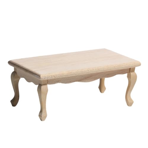 ifundom 1 Stück Puppenhaustisch Wohnaccessoires Puppenmöbel Miniaturmöbel Minimöbel Ornament Miniornament Miniaturtisch Minihaus Modellzubehör Beige Holz ifundom 1 Stück Puppenhaustisch Wohnaccessoires Puppenmöbel Miniaturmöbel Minimöbel Ornament Miniornament Miniaturtisch Minihaus Modellzubehör Beige Holz von ifundom
