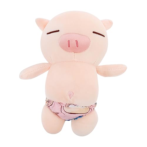 ifundom 1 Stück Reizende Schwimmstämme Puppe Kreative Pig Plüsch Puppe Hübsch Plüschtier von ifundom