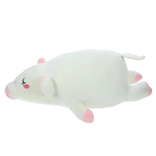 ifundom Hübsches Puppenspielzeug Im Schweinedesign 40 cm Cartoon-plüschtier Plüschpuppe Für Jungen Und Mädchen Weiches Dekokissen Aus Pp-Baumwolle von ifundom
