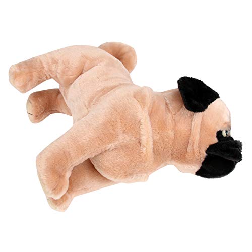ifundom 1 Stück Starling Plüschtier Plüsch Hund Der Kinderfirma Pädagogisches Schöner Mops Pelziges Kleines Hundespielzeug Haustier Hund Sailorong Beige von ifundom