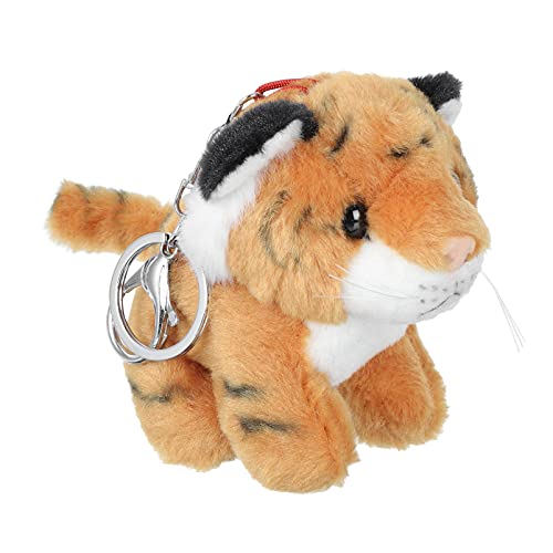 ifundom 1 Stück Tiger Modelling Puppe Anhänger Tiger Keyring DIY Hängende Tier DIY von ifundom