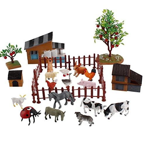 ifundom 1 Tiermodell Toys spielwaren draußen Toys for mikrowe Tierfiguren für Kleinkinder Nutztierfiguren Bauernhoftiere Figuren Spielset Kinderbauernhof-Modell Plastik ifundom 1 Tiermodell Toys spielwaren draußen Toys for mikrowe Tierfiguren für Kleinkinder Nutztierfiguren Bauernhoftiere Figuren Spielset Kinderbauernhof-Modell Plastik von ifundom