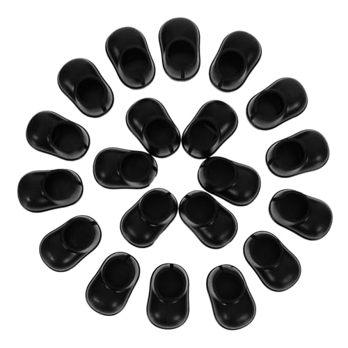 ifundom 10 Paare Miniatur Regenstiefel für Puppen Kunststoff Mini Stiefel Modelle Realistische Puppen Schuhe Zubehör für Anziehspiele und Puppenhaus Dekoration von ifundom
