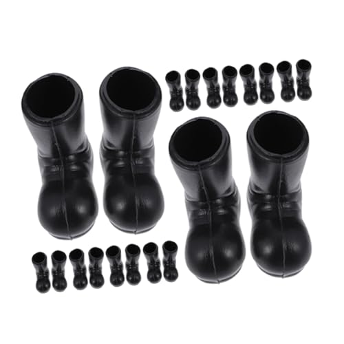 ifundom 10 Paare Weihnachtsstiefel Puppenschuhe Ornamente Weihnachtskostüme Figuren weihnachtsdekoration Weihnachten Weihnachtsmann Schuhe Weihnachtsschuhe Abs Black ifundom 10 Paare Weihnachtsstiefel Puppenschuhe Ornamente Weihnachtskostüme Figuren weihnachtsdekoration Weihnachten Weihnachtsmann Schuhe Weihnachtsschuhe Abs Black von ifundom