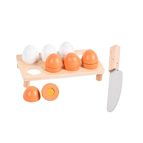 ifundom Lernspielzeug Für Jungen Und Mädchen 10-teiliges Schneidespielzeug-Set Aus Holz Sicher Nicht Für Jungen Und Mädchen von ifundom
