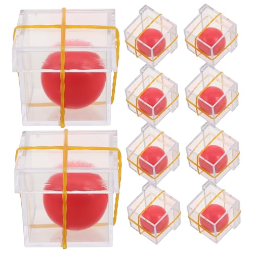 ifundom 10 Sets Trick-Performance-Requisiten: Bühnen-Performance-Ball Durchdringt Durchsichtige Box-Trick-Set – Anfänger-Profis, Streich-gimmick-Requisiten Für Partys ifundom 10 Sets Trick-Performance-Requisiten: Bühnen-Performance-Ball Durchdringt Durchsichtige Box-Trick-Set – Anfänger-Profis, Streich-gimmick-Requisiten Für Partys von ifundom