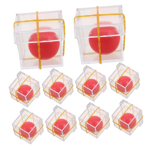 ifundom 10 Sets Trick Requisiten Tragbares Durchdringendes Trickspielzeug Mit Transparenter Box Für Anfänger – Kleine Gimmick Requisiten Aus Kunststoff Für Bühnenparty Auftritte ifundom 10 Sets Trick Requisiten Tragbares Durchdringendes Trickspielzeug Mit Transparenter Box Für Anfänger – Kleine Gimmick Requisiten Aus Kunststoff Für Bühnenparty Auftritte von ifundom