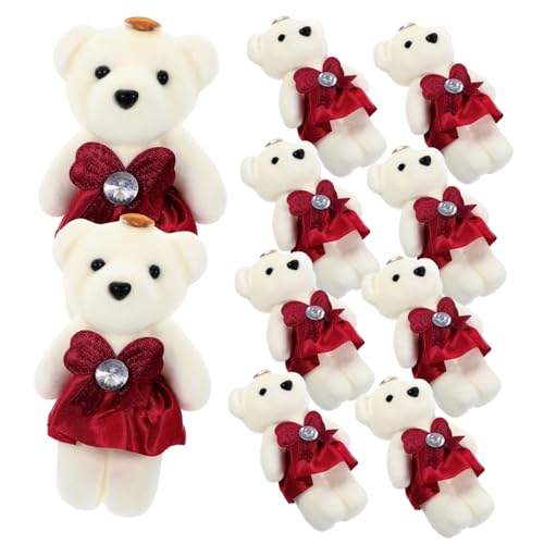 ifundom 10 Stück Blumenstrauß Dekorative Bärenpuppe Entzückendes Bärenspielzeug Bär Puppe Ausgestopftes Bärenspielzeug Bär Puppe Stofftier Kuscheltiere Bär Plüsch ifundom 10 Stück Blumenstrauß Dekorative Bärenpuppe Entzückendes Bärenspielzeug Bär Puppe Ausgestopftes Bärenspielzeug Bär Puppe Stofftier Kuscheltiere Bär Plüsch von ifundom