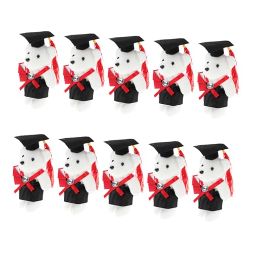 ifundom Doctor Bear Puppen Abschluss-blumenstrauß-Dekorationen 10 Stück Plüschgeschenke Für Mädchen ifundom Doctor Bear Puppen Abschluss-blumenstrauß-Dekorationen 10 Stück Plüschgeschenke Für Mädchen von ifundom