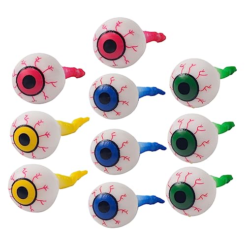 ifundom 10 Stück Halloween-Augapfel- Halloween Costume Halloween Kleidung kinderspielzeug gruseliger Augapfel Halloween Augapfel Halloween-Party-Augäpfel Halloween- von ifundom
