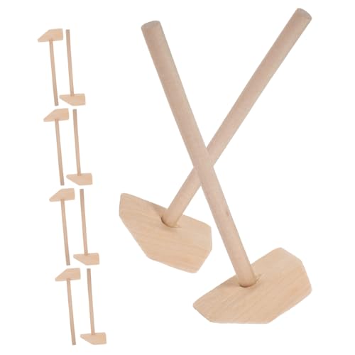 ifundom 10 Stück Hammerspielzeug für kinderspielzeug Fingerfertigkeit Kid Toys spielzeuge für Werkzeug Bausatz Block Mini-Hammer- aus Holzhämmern ifundom 10 Stück Hammerspielzeug für kinderspielzeug Fingerfertigkeit Kid Toys spielzeuge für Werkzeug Bausatz Block Mini-Hammer- aus Holzhämmern von ifundom