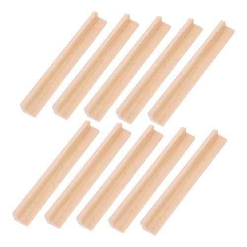 ifundom 10 Stück Holz Domino Teiliges Stabiler Halter für Domino Karten und Eleganter Präsentationsständer aus Natürlichem Holz für Kreative Spiele und Bastelarbeiten ifundom 10 Stück Holz Domino Teiliges Stabiler Halter für Domino Karten und Eleganter Präsentationsständer aus Natürlichem Holz für Kreative Spiele und Bastelarbeiten von ifundom