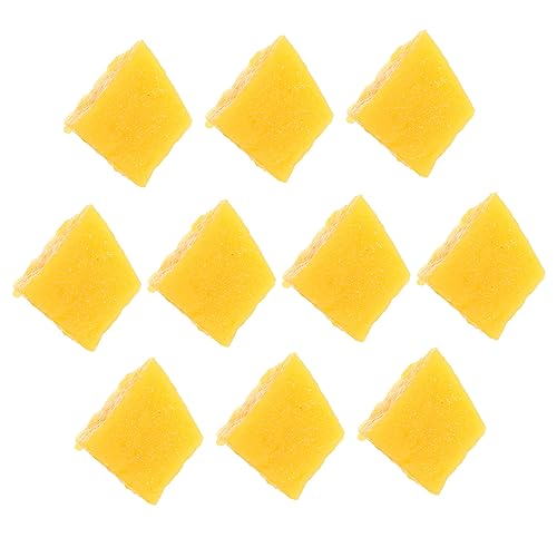 ifundom 10 Stück Imitation Einer Mangoscheibe Früchte Fälschung künstlich geschnitten Party deko Fruchtspielzeug Fotografie-Requisiten simulierte Mangoscheibe PVC Yellow ifundom 10 Stück Imitation Einer Mangoscheibe Früchte Fälschung künstlich geschnitten Party deko Fruchtspielzeug Fotografie-Requisiten simulierte Mangoscheibe PVC Yellow von ifundom