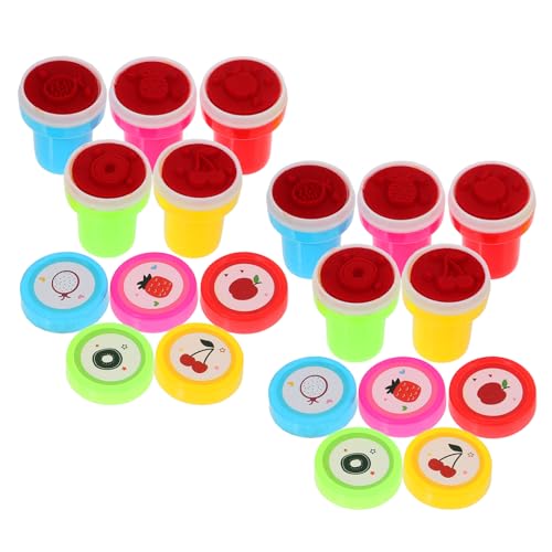 ifundom Stempelset Mit Obstmotiv Für Jungen Und Mädchen 5 Stück Belohnungsstempel Für Das Klassenzimmer Lernspielzeug ifundom Stempelset Mit Obstmotiv Für Jungen Und Mädchen 5 Stück Belohnungsstempel Für Das Klassenzimmer Lernspielzeug von ifundom