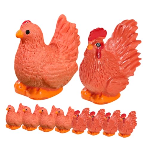 ifundom 10stücke Teiliges Miniatur Hühnerfiguren Resin Dekorationen Für Mikrolandschaften Und Garten Kleine Hühner Und Küken Ornamente Für Balkon Party Und Zuhause ifundom 10stücke Teiliges Miniatur Hühnerfiguren Resin Dekorationen Für Mikrolandschaften Und Garten Kleine Hühner Und Küken Ornamente Für Balkon Party Und Zuhause von ifundom
