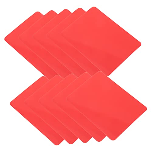ifundom 10stücke Poker Cut Cards Professionelle Pokerzubehör Für Spieltische Praktische Karten-Dispenser Für Casinospiele von ifundom