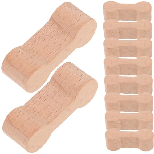 ifundom 10 Stück Teiliges Holzspielzeug Schienenverbinder Stabiler Holzeisenbahn Gleisadapter Kompatibel mit Holzschienen Vielseitig Einsetzbar für Kreative Strecken Langlebig und Sicher ifundom 10 Stück Teiliges Holzspielzeug Schienenverbinder Stabiler Holzeisenbahn Gleisadapter Kompatibel mit Holzschienen Vielseitig Einsetzbar für Kreative Strecken Langlebig und Sicher von ifundom