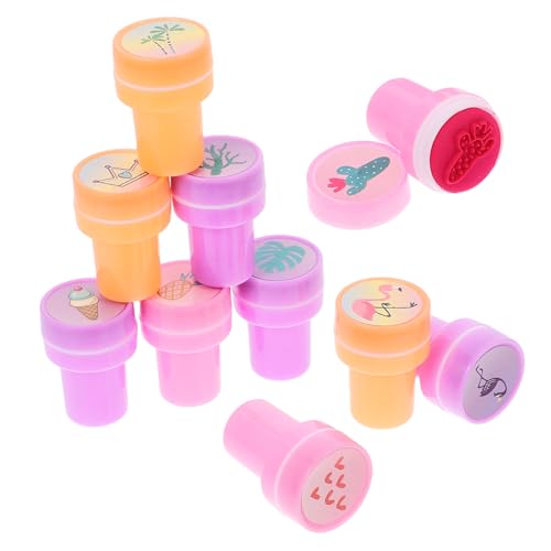 ifundom 10 Stück Teiliges Set Kinderstempel Sommerstempel für Selbstfärbende Stempel für Party Klassenraum Belohnungen und Kreative Aktivitäten ifundom 10 Stück Teiliges Set Kinderstempel Sommerstempel für Selbstfärbende Stempel für Party Klassenraum Belohnungen und Kreative Aktivitäten von ifundom