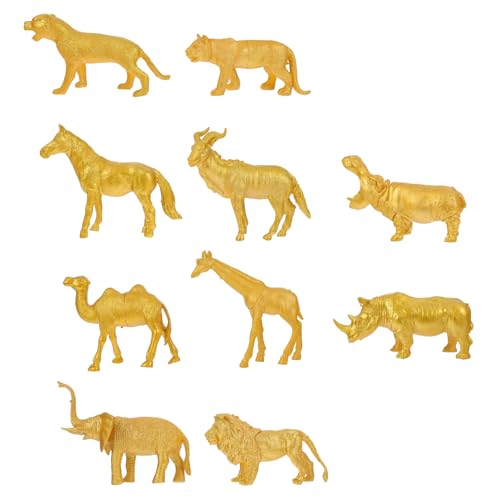 ifundom 10 Stücke Realistische PVC Tierfigur Satz Kleiner Simulation Wildtiere für Kinder Lernspielzeug und Dekoration Kreatives Handwerk ifundom 10 Stücke Realistische PVC Tierfigur Satz Kleiner Simulation Wildtiere für Kinder Lernspielzeug und Dekoration Kreatives Handwerk von ifundom