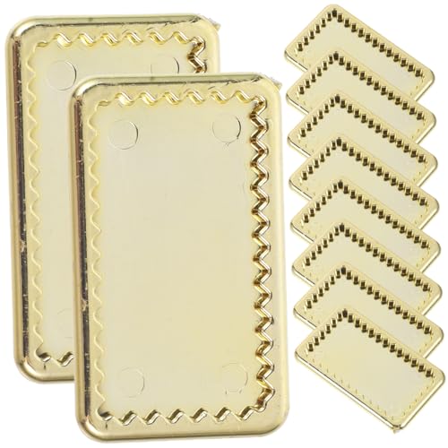 ifundom 10pcs Miniatur Gold Abendessen Platten Für Puppenhaus Decor Miniatur Miniatur Modell Miniatur Puppe ifundom 10pcs Miniatur Gold Abendessen Platten Für Puppenhaus Decor Miniatur Miniatur Modell Miniatur Puppe von ifundom