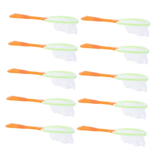 ifundom 10 Teiliges Fangnetz mit Langem Griff Robustes Outdoor Fischernetz für Kleine Fische Schmetterlinge und Insekten Farblich Sortiert Langlebig und Komfortabel ifundom 10 Teiliges Fangnetz mit Langem Griff Robustes Outdoor Fischernetz für Kleine Fische Schmetterlinge und Insekten Farblich Sortiert Langlebig und Komfortabel von ifundom