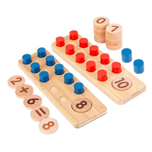 ifundom Little Professor Rechentrainer Kinder 10 Teiliges Holzspielzeug Für Mathematische Grundkenntnisse Lernspielzeug Zur Addition Und Subtraktion Für Frühkindliche Bildung Und Kognitive Entwicklung ifundom Little Professor Rechentrainer Kinder 10 Teiliges Holzspielzeug Für Mathematische Grundkenntnisse Lernspielzeug Zur Addition Und Subtraktion Für Frühkindliche Bildung Und Kognitive Entwicklung von ifundom