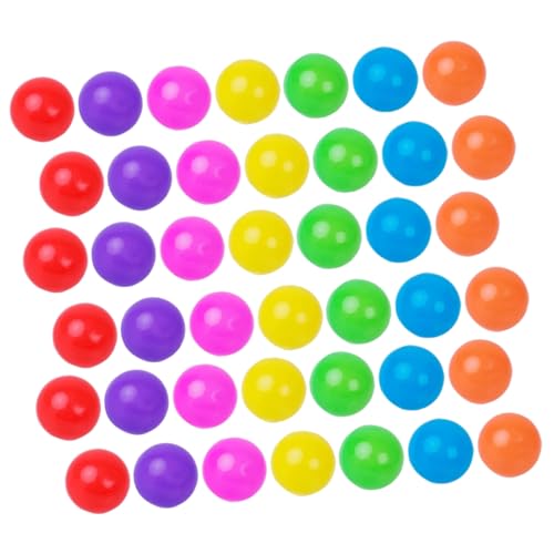 ifundom 100 Stück Bunte Plastikkugeln kinderspielzeug Plastikbälle Plastikbälle für Spiele runde Meereskugeln Bälle Oceanball -Bälle Colorful ifundom 100 Stück Bunte Plastikkugeln kinderspielzeug Plastikbälle Plastikbälle für Spiele runde Meereskugeln Bälle Oceanball -Bälle Colorful von ifundom