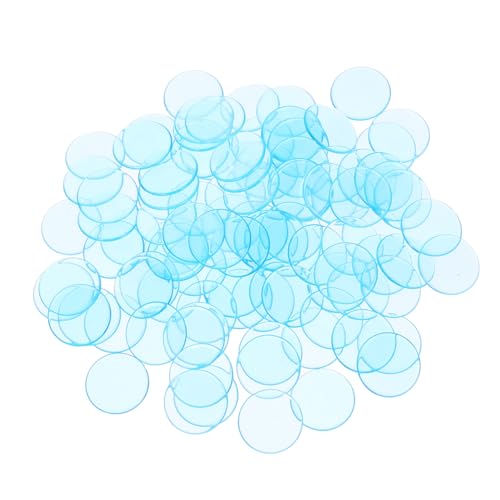ifundom 100 Stück Teiliges Halbtransparentes Bingo Markers Kunststoff Zählchips für Poker Party Zubehör mit Glatter Oberfläche und Abgerundeten Kanten Langlebig und Sicher für Spielabende ifundom 100 Stück Teiliges Halbtransparentes Bingo Markers Kunststoff Zählchips für Poker Party Zubehör mit Glatter Oberfläche und Abgerundeten Kanten Langlebig und Sicher für Spielabende von ifundom