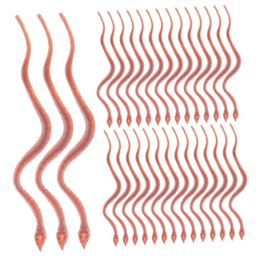 ifundom 100 Stück Tricky Toys Gefälschte Schlange Künstliche Schlange Simulation Schlange Figur Schlangenerkennung Modell Schlangen Party Trick Schlangen Lebensechte Schlangen Schlangen von ifundom