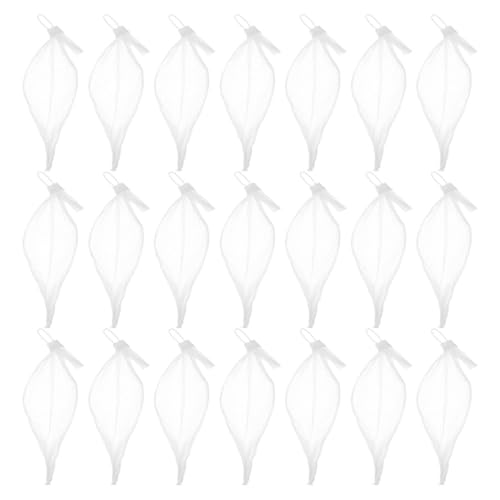 ifundom 100Stücke Perlennetzbeutel Aufbewahrungstaschen Aus Kunststoff Mit Kordelzug Für Marmor Schmuck Und Transparente Mesh Taschen Mit Schnallen Für Vielseitige von ifundom