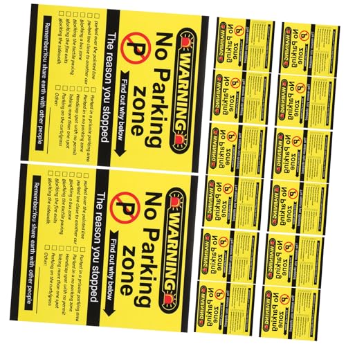 ifundom 100pcs Humorvolle Parkverletzungskarten Sie Geparkt Schlechte Notizen Lustige Schlechte Parkaufkleber Kleine Warnschilder Für Autos ifundom 100pcs Humorvolle Parkverletzungskarten Sie Geparkt Schlechte Notizen Lustige Schlechte Parkaufkleber Kleine Warnschilder Für Autos von ifundom
