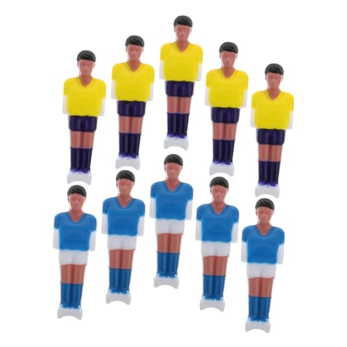 ifundom 10Er-Set Mini -Fußballspieler Puppen für Tischfußballspieler Kickerfiguren Tischfußball- Tischfußball Männer Kicker-Athleten-Puppen Tischfußballspielerpuppen Harz ifundom 10Er-Set Mini -Fußballspieler Puppen für Tischfußballspieler Kickerfiguren Tischfußball- Tischfußball Männer Kicker-Athleten-Puppen Tischfußballspielerpuppen Harz von ifundom