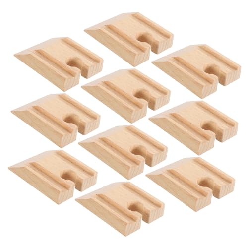 ifundom 10St - -Gleis Züge -Set Gleisblöcke aus Holz Unterstützung kreativ Spielzeug ersatzteile Toy Track Holzbahn Track-Modell Spur der Zug Zubehör hölzern ifundom 10St - -Gleis Züge -Set Gleisblöcke aus Holz Unterstützung kreativ Spielzeug ersatzteile Toy Track Holzbahn Track-Modell Spur der Zug Zubehör hölzern von ifundom