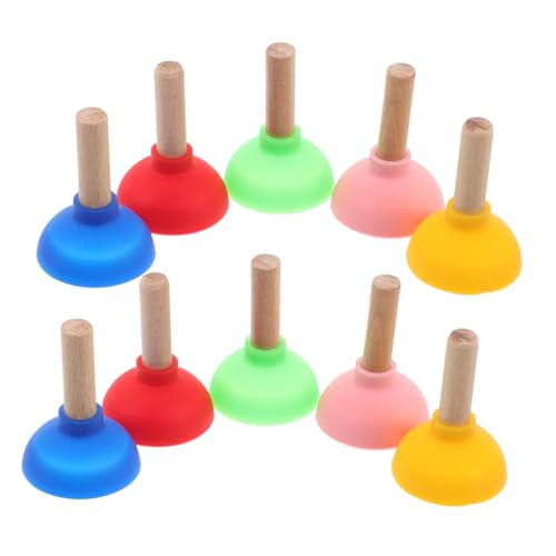 ifundom 10St Magische Requisiten Mini-Pümpel Illusionsspielzeug Puppenhaus Requisiten Scherzspielzeug Funny Prank Kolben süß Kleiner Stößel WC-Kolben-Spiel süßer Kolben Holz ifundom 10St Magische Requisiten Mini-Pümpel Illusionsspielzeug Puppenhaus Requisiten Scherzspielzeug Funny Prank Kolben süß Kleiner Stößel WC-Kolben-Spiel süßer Kolben Holz von ifundom