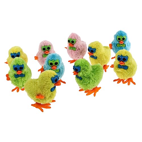 ifundom 10St Uhrwerk Huhn für kinderspielzeug babyspielzeug + spielzeuge für Hühnchen Uhrwerk Hähnchen aufziehen Uhrwerkspielzeug Plüsch ifundom 10St Uhrwerk Huhn für kinderspielzeug babyspielzeug + spielzeuge für Hühnchen Uhrwerk Hähnchen aufziehen Uhrwerkspielzeug Plüsch von ifundom