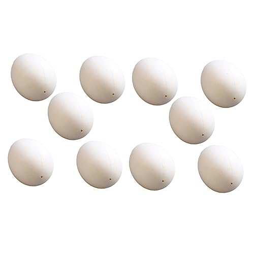 ifundom 10St bemalte Eier Schwimmbad Eierspender Eierhalter Mini-Eier Dekorbehälter ostereier basteln für ostern ostergeschenk für Layout-Requisiten -Ostereier Plastik Weiß ifundom 10St bemalte Eier Schwimmbad Eierspender Eierhalter Mini-Eier Dekorbehälter ostereier basteln für ostern ostergeschenk für Layout-Requisiten -Ostereier Plastik Weiß von ifundom