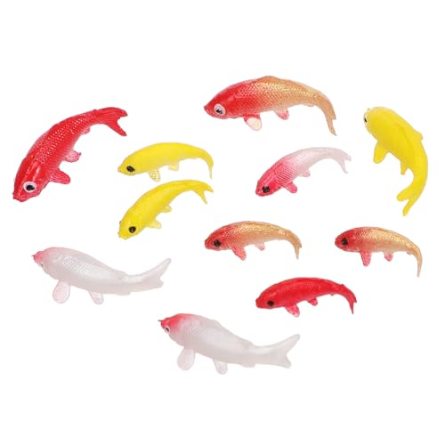 ifundom 10Stücke Fisch Requisiten Kleine für Puppenhaus Dekoration Hochwertige Aquarium Dekoration Kleines Fischdekor für Kreative Projekte ifundom 10Stücke Fisch Requisiten Kleine für Puppenhaus Dekoration Hochwertige Aquarium Dekoration Kleines Fischdekor für Kreative Projekte von ifundom
