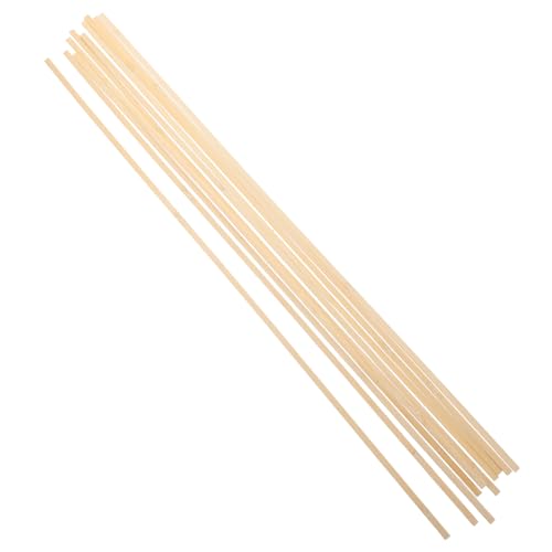 ifundom 10pcs Kinder Kite Making Bambusstangen Holz Dübel Ruten Kite-baustöcke Für Kinder DIY Projects School Crafts Family Bonding Aktivitäten von ifundom