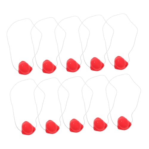 ifundom 10pcs Neuheit Rentier Nase Gefälschte Nase Dekorative Clown Nase Kostüm Party Handwerk Liefert Für Frauen von ifundom