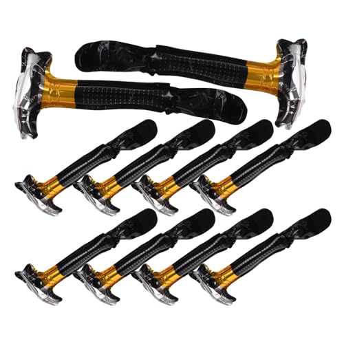 ifundom 10st Ballon Gefälschter Hammer Hammerkostüm Zubehör Für Strandpartys Hammerspielzeug Für Kleinkinder Halloween-kostümpartyzubehör Clown-hammer Halloween-requisiten Aluminiumfolie von ifundom