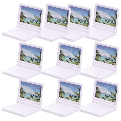 ifundom 10st Mini-Computer Kleine Hausdekoration Puppenhauslieferungen Kreative Puppenhausverzierung Mini-Dekoration Kleines Hauszubehör Puppenhausverzierungen Mini-Laptop Weiß Plastik ifundom 10st Mini-Computer Kleine Hausdekoration Puppenhauslieferungen Kreative Puppenhausverzierung Mini-Dekoration Kleines Hauszubehör Puppenhausverzierungen Mini-Laptop Weiß Plastik von ifundom